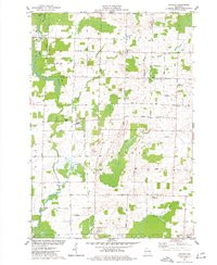 NICHOLS, WI HISTORICAL MAP GEOPDF 7.5X7.