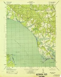 PINEY POINT, MD-VA HISTORICAL MAP GEOPDF