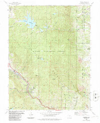 CASCADE, CO HISTORICAL MAP GEOPDF 7.5X7.