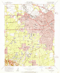 SAN JOSE WEST, CA HISTORICAL MAP GEOPDF