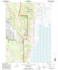 FORT BIDWELL, CA HISTORICAL MAP GEOPDF 7