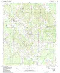 LENA, MS HISTORICAL MAP GEOPDF 7.5X7.5 G
