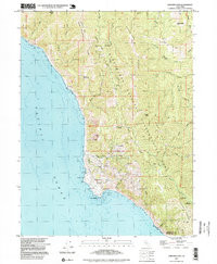 SHELTER COVE, CA HISTORICAL MAP GEOPDF 7