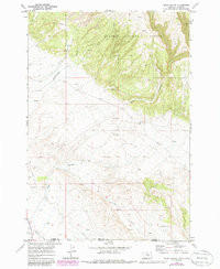 BEAR CANYON, MT-WY HISTORICAL MAP GEOPDF