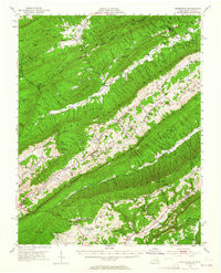 WAITEVILLE, VA-WV HISTORICAL MAP GEOPDF