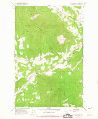 DUNN MOUNTAIN, WA HISTORICAL MAP GEOPDF