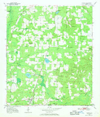 WAUSAU, FL HISTORICAL MAP GEOPDF 7.5X7.5