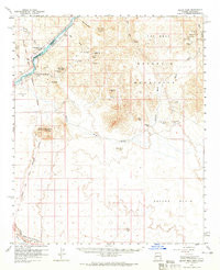 BLACK PEAK, AZ-CA HISTORICAL MAP GEOPDF