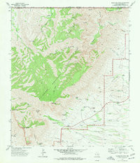 GUADALUPE PEAK, TX HISTORICAL MAP GEOPDF