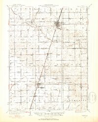 PAXTON, IL HISTORICAL MAP GEOPDF 15X15 G