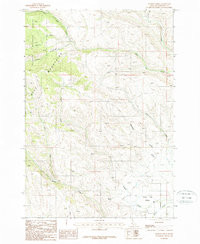 HOPPER CREEK, ID HISTORICAL MAP GEOPDF 7