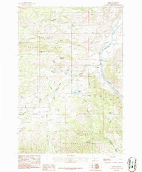 MINER, MT HISTORICAL MAP GEOPDF 7.5X7.5