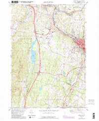 BARRE WEST, VT HISTORICAL MAP GEOPDF 7.5