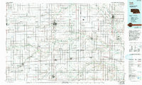 YORK, NE HISTORICAL MAP GEOPDF 30X60 GRI