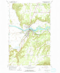 BONNERS FERRY, ID HISTORICAL MAP GEOPDF