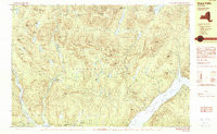 HOPE FALLS, NY HISTORICAL MAP GEOPDF 7.5