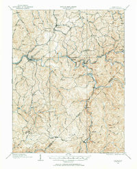 SUTTON, WV HISTORICAL MAP GEOPDF 15X15 G