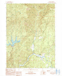 BIG BEND, CA HISTORICAL MAP GEOPDF 7.5X7