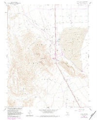 YUCCA LAKE, NV HISTORICAL MAP GEOPDF 7.5