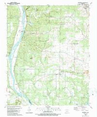 BETHESDA, AR HISTORICAL MAP GEOPDF 7.5X7