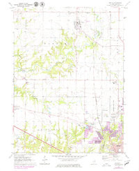 DUNLAP, IL HISTORICAL MAP GEOPDF 7.5X7.5