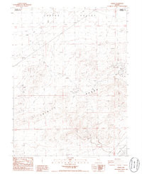 JESSUP, NV HISTORICAL MAP GEOPDF 7.5X7.5
