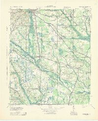 ORANGEBURG, SC HISTORICAL MAP GEOPDF 30X