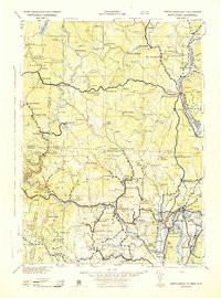 BRATTLEBORO, VT-MA-NH HISTORICAL MAP GEO