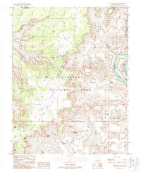 MUSSELMAN ARCH, UT HISTORICAL MAP GEOPDF