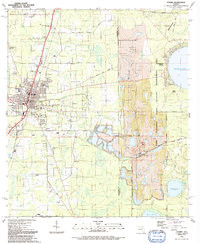 STARKE, FL HISTORICAL MAP GEOPDF 7.5X7.5