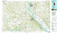 QUINCY, MO-IL HISTORICAL MAP GEOPDF 30X6
