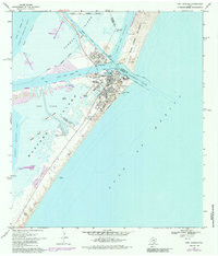 PORT ARANSAS, TX HISTORICAL MAP GEOPDF 7