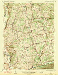 STILLWATER, PA HISTORICAL MAP GEOPDF 7.5