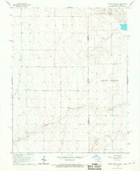 DURKEE CREEK SE, CO-KS HISTORICAL MAP GE