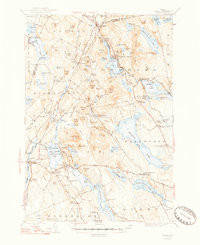 ORLAND, ME HISTORICAL MAP GEOPDF 15X15 G