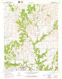LONGTON, KS HISTORICAL MAP GEOPDF 7.5X7.
