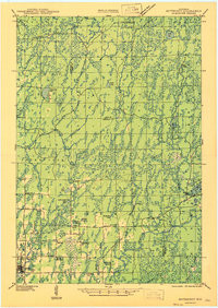 BUTTERNUT, WI HISTORICAL MAP GEOPDF 15X1