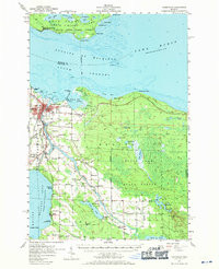CHEBOYGAN, MI HISTORICAL MAP GEOPDF 15X1