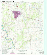 HEMPSTEAD, TX HISTORICAL MAP GEOPDF 7.5X