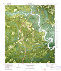 RICHMOND HILL, GA HISTORICAL MAP GEOPDF