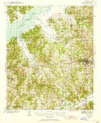 OXFORD, MS HISTORICAL MAP GEOPDF 15X15 G