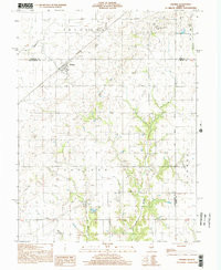 OHLMAN, IL HISTORICAL MAP GEOPDF 7.5X7.5