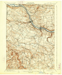 CANAJOHARIE, NY HISTORICAL MAP GEOPDF 15
