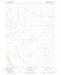 COONSKIN BUTTE, ID HISTORICAL MAP GEOPDF