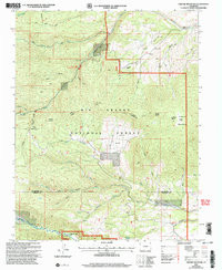 GREENIE MOUNTAIN, CO HISTORICAL MAP GEOP