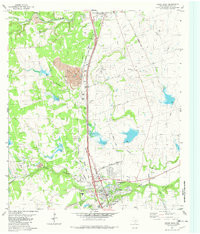 ROUND ROCK, TX HISTORICAL MAP GEOPDF 7.5