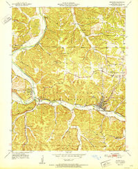 NEWBURG, MO HISTORICAL MAP GEOPDF 7.5X7.