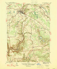 BOONVILLE, NY HISTORICAL MAP GEOPDF 7.5X