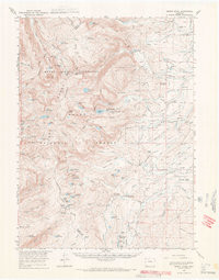 MOUNT ETHEL, CO HISTORICAL MAP GEOPDF 15