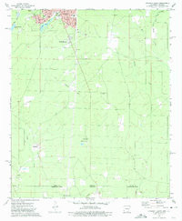 CROSSETT SOUTH, AR-LA HISTORICAL MAP GEO